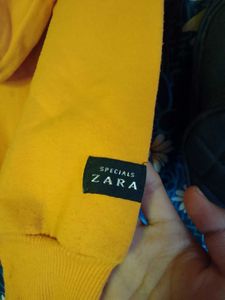 Zara Yellow Hoodie
