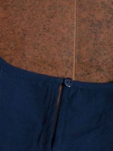 Navy Blue Long Sleeve Blouse/top