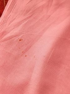 Plain Pink Saree For Tailoring