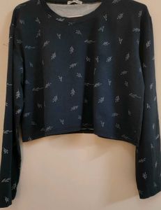 Super Stylish Crop Full Sleeves Tshirt