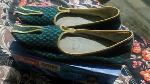 Ethnic Emerald Shoes