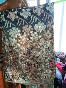 Embellished Floral Fabric