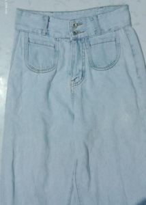 High Waisted Wide Leg Jeans