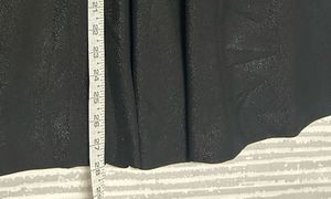 Elegant Black Flared Skirt