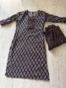 Printed Kurti Set