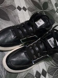 Reform Black High-Top Sneakers
