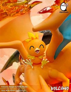 Pokemon Fire Family - Volcano Valley Charizard