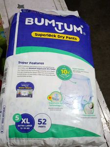 Bumtum Superlock Dry Pants - Size 5 XL (52 Count)