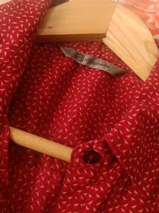 Red Patterned Shirt