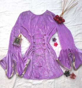 Y2k Corset Back Kurta Trouser Set🪻