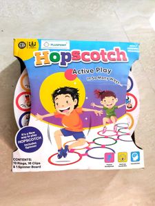 Hopscotch Game with 13 Hoops and 16 Connectors
