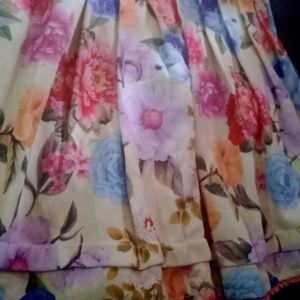 A Floral Skirt