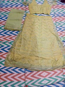 Beautiful Lehenga Blouse With Dupatta