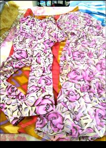 Silk Salwar Suit With Duppata
