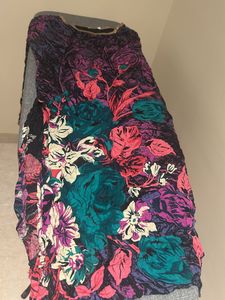 2 Floral Cotton 3/4th Sleeves Colared Kurti