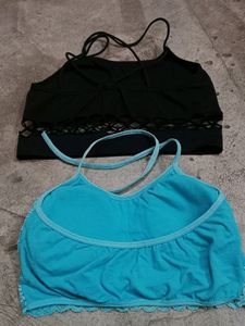 Crochet Bralette Black And Blue Combo🔥