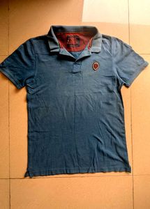 branded tshirt for men blue color