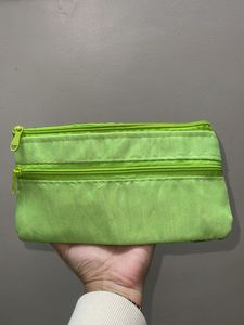 Embroidered Sequined Pouch