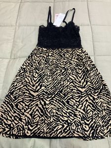 HunkemollerVera Jersey Lace Slip Dress