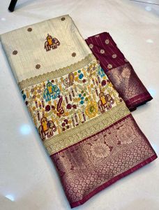 Floral Rekko Silk Sarees Collection