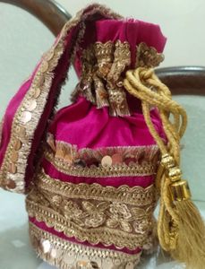 Pink Potli Batua