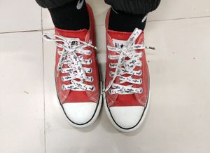 Price Drop..All Star Converse Canvas Authentic India... Converse Number 5...UK4..