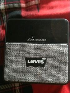 Bluetooth Speaker With Digital Clock Levi's Brand