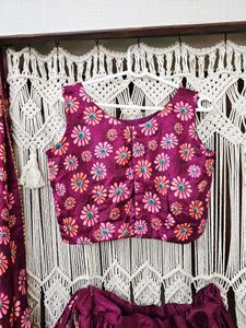 Floral Lehenga Choli Set