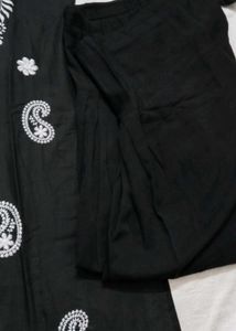 Black Lakhnowi 3 PC. Suit