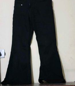 Black Flared Jeans