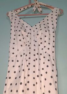 Polka Dot Maxi Dress