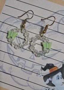 ~ Mint Loops Earrings~