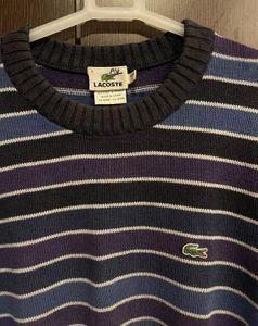 Lacoste Striped Multicolour Sweatshirt