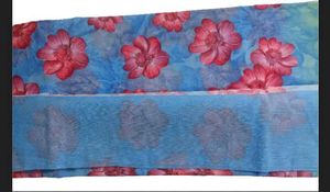 Floral Print Saree
