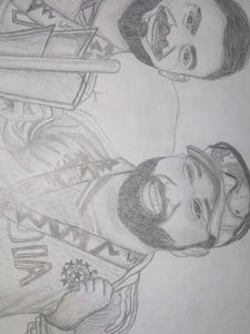 Virat Kohli And Rohit Sharma T20 Sketch