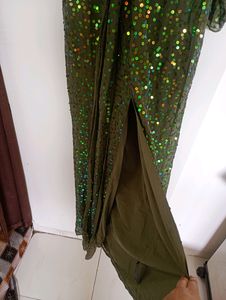 Asos Front Slit Dress