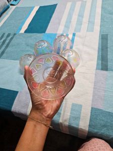 Set of 6 Glass Bowls