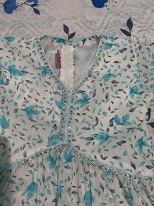 Floral Print Dress &amp; Pant Set