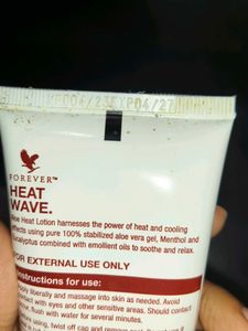 Forever Living Aloe Heat Lotion