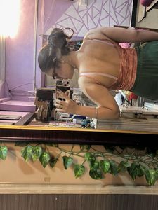 Cute Orange Crop Top