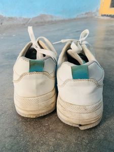 Calcetto Brand White Sneakers