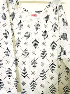 Pure Cotton Stitched Kurta