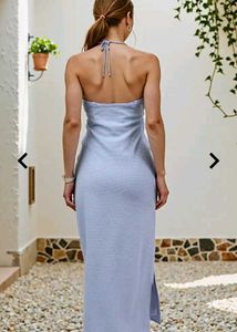 Elegant Lavender Maxi Dress