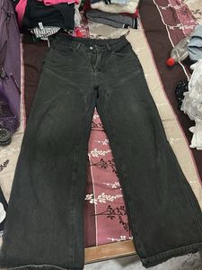 Black Wide Leg Jeans