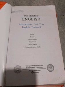 Interactive English , Intermediate Text Book