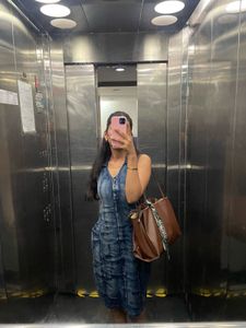 AND Demin Dress.         ~ A Symmetrical Sleeveles