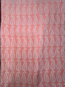 Peach Paisley Palazzo Pants