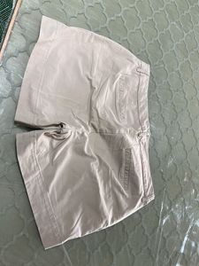 Beige Chino Shorts