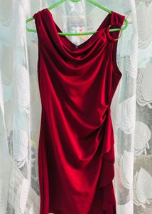 Red Welwet Beautiful Dress
