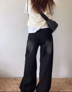 Black Wide Les Jeans